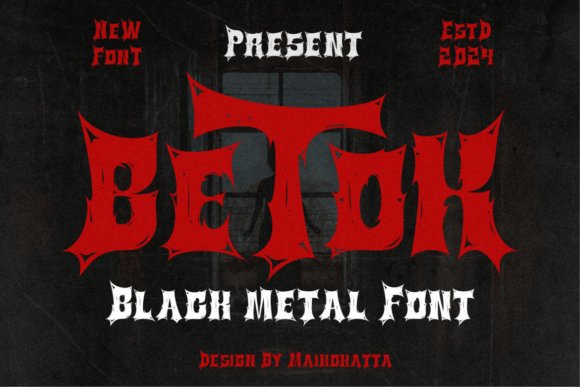 Betok: A Bold Font for Dramatic Design Statements