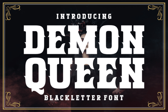 Demon Queen: A Bold and Timeless Typeface for Impactful Typography
