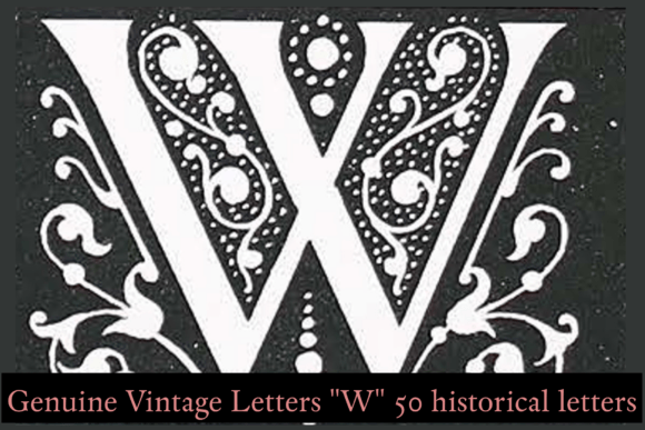 Genuine Vintage 2000 Letters: A Timeless Design Resource