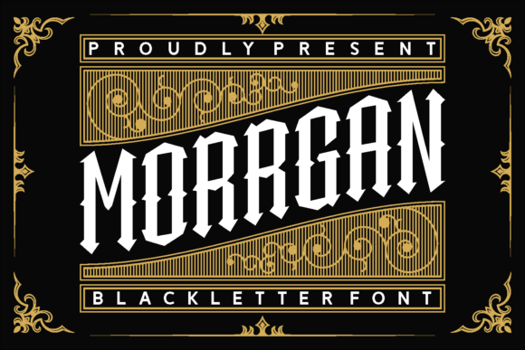 Morrgan Font: A Gothic Typographic Masterpiece
