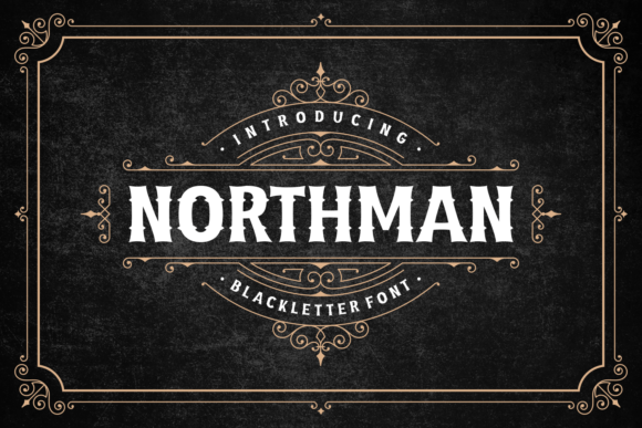 Northman Font: Bold, Vintage Typography for Timeless Designs
