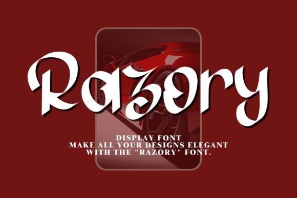 Razory: A Touch of Elegance for Modern Design Projects