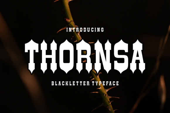 Thornsa: A Timeless Typeface for Modern Design Needs