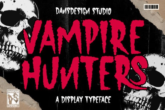 Vampire Hunters Font: A Spooky Design Essential