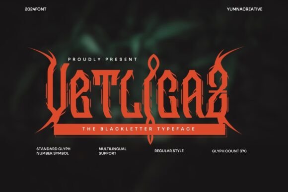 Vetlicaz: A Bold and Stylish Font for Timeless Design Projects